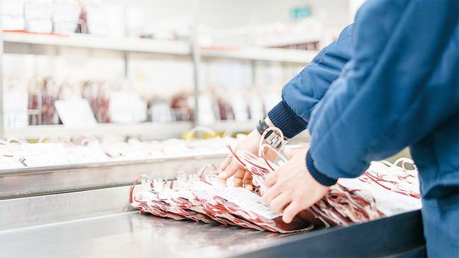 Puffer für den Klinikbedarf