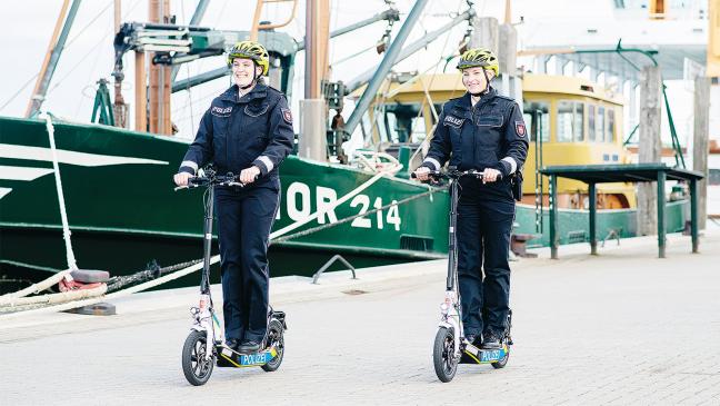 E-Scooter für den Streifendienst