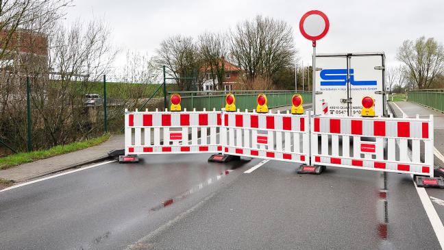 Kreisstraße bei Terborg voll gesperrt