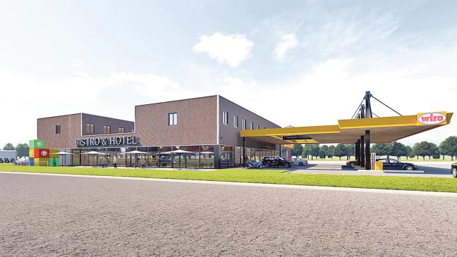 Zukunft tanken an neuem Autohof