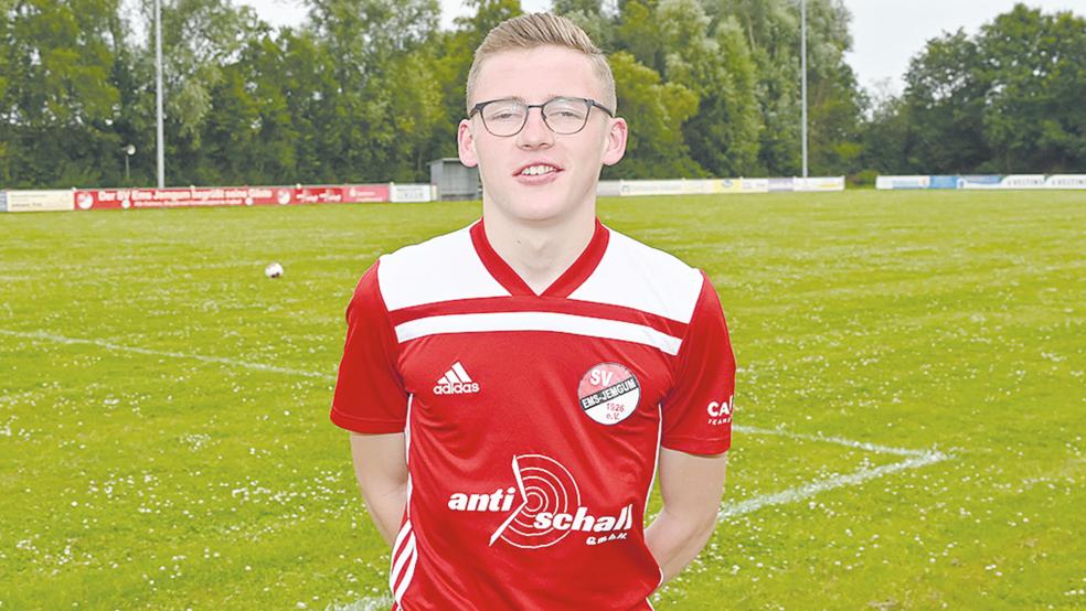 Stürmer Arne Brandt musste als Keeper keinen Gegentreffer hinnehmen. © Foto: Bruins