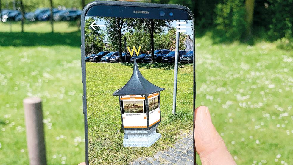 Die »WunderlineGo«-App lädt zu digitalen Schnitzeljagden in der Region ein.  © Foto: Ostfriesland Tourismus