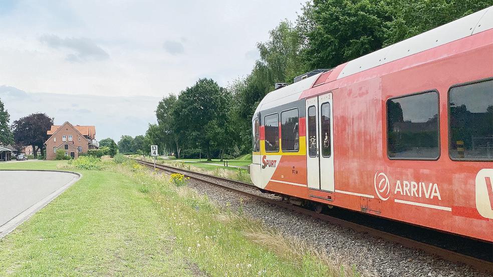 Der Haltepunkt in Bunde soll wie geplant umgesetzt werden. In Ihrhove gibt´s Verzögerungen.  © Foto: Hanken