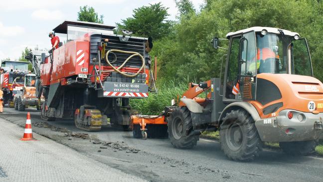 Arbeiten auf A 31 bis November