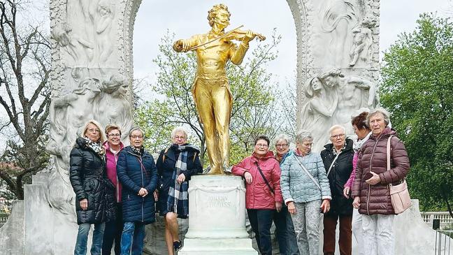 Ständchen am Strauss-Denkmal