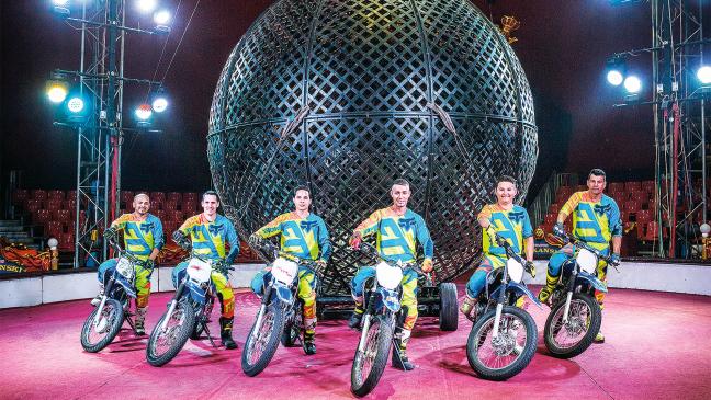 Zirkus verspricht atemberaubende Show