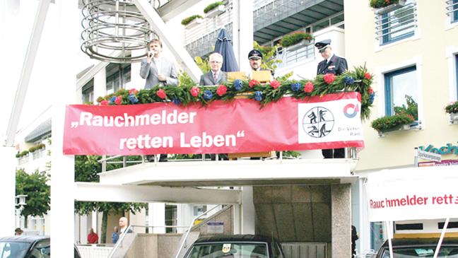 25 Jahre »Rauchmelder retten Leben«