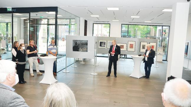 Ausstellung »Kunst für die Ukraine« eröffnet