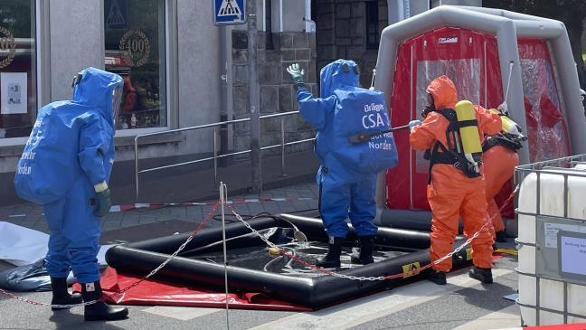 Giftiges Pulver von Feuerwehr entsorgt