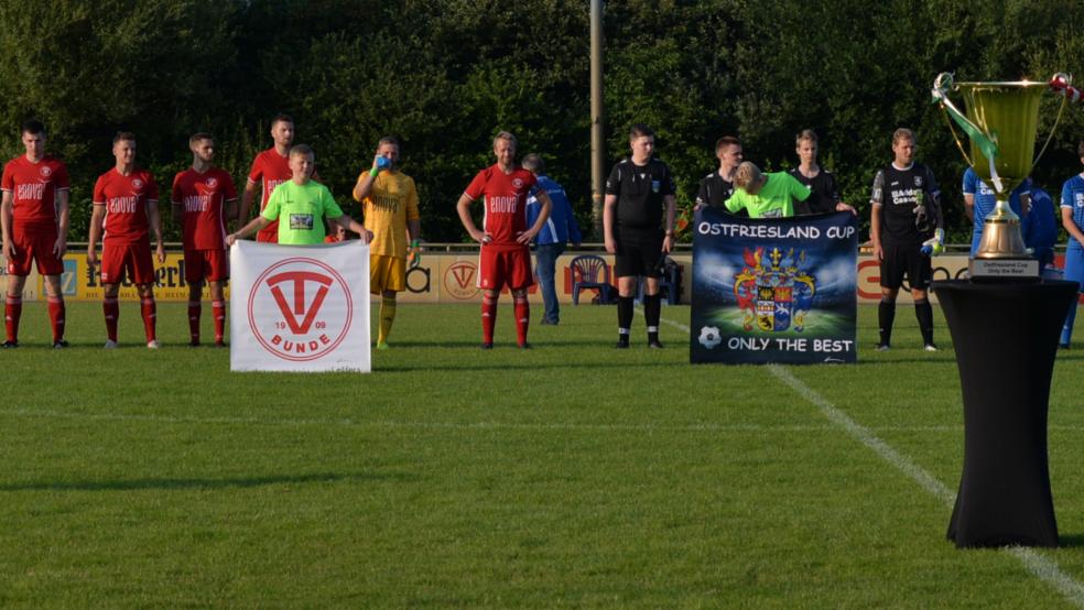 Bunde tritt beim Ostfriesland-Cup gegen einen klassenniedrigeren Gegner an. © Born