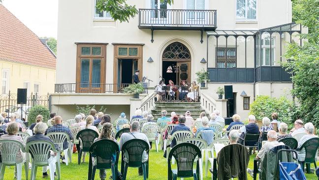 Empfindsames beim Gartenkonzert