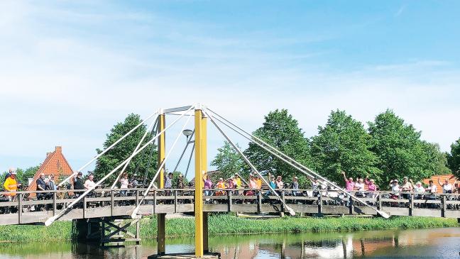 Rheiderländer Radfahrer auf Tour zur Festungsanlage in Bourtange