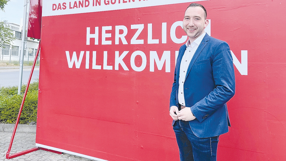 Setzt darauf, den Wahlkreis 84 direkt zu gewinnen: Nico Bloem, hier gestern beim SPD-Parteitag in Hildesheim.  © Foto: privat