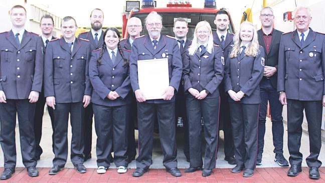 50 Jahre in der Uniform der Feuerwehr