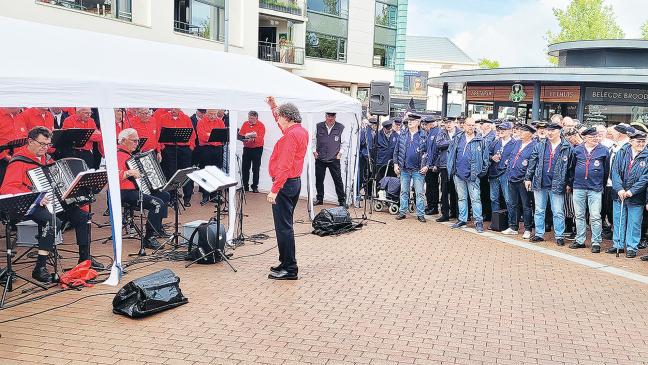 Sänger beleben Innenstadt