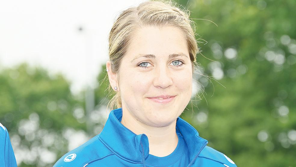 Anja Kruse glich mit einem direkten Freistoß zum 1:1 für Möhlenwarf II aus.  © Foto: Bruins