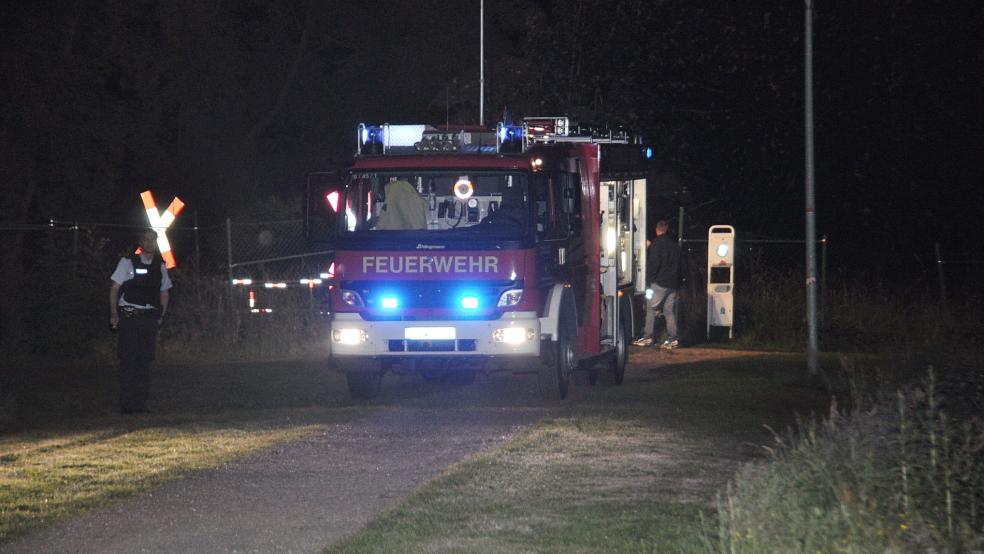 In Bunde ist ein Mann von einem Zug erfasst und getötet worden. © Wolters