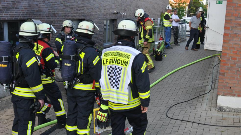 Im Klinikum Leer ist am Samstag ein Feuer im Kesselhaus ausgebrochen.  © Wolters