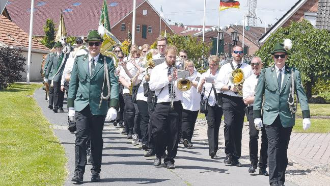 Schützenverein Diele hat neues Königshaus