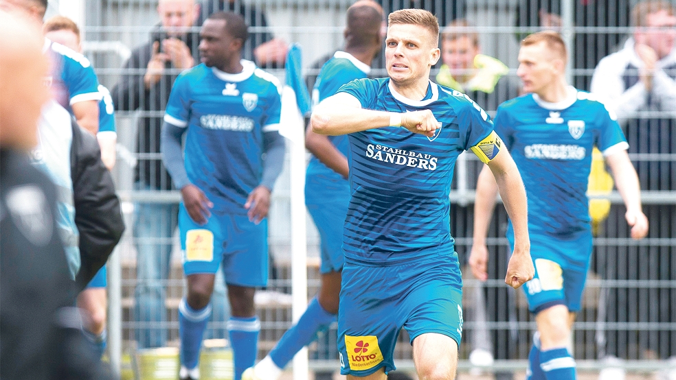 Bastian Dassel will sich die Möglichkeit, mit Kickers Emden in der Regionalliga Nord zu spielen nicht entgehen lassen.  © Foto: Doden