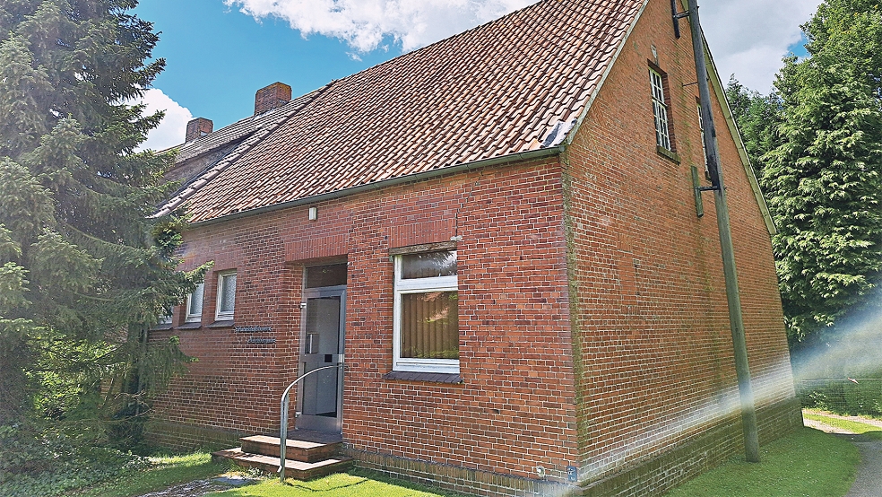 Das baufällige Dorfgemeinschaftshaus in Kirchborgum kann schon seit 2018 nicht mehr genutzt werden.  © Foto: Szyska
