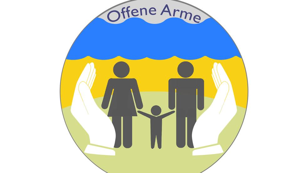 Das Logo der Bunder Initiative »Offene Arme«.  © Foto: privat