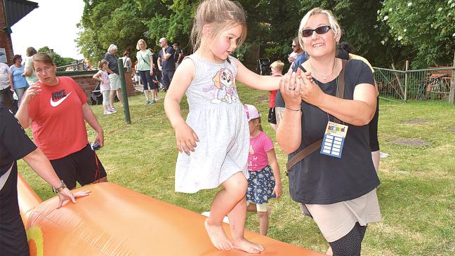 Vier Stunden pures Kindervergnügen