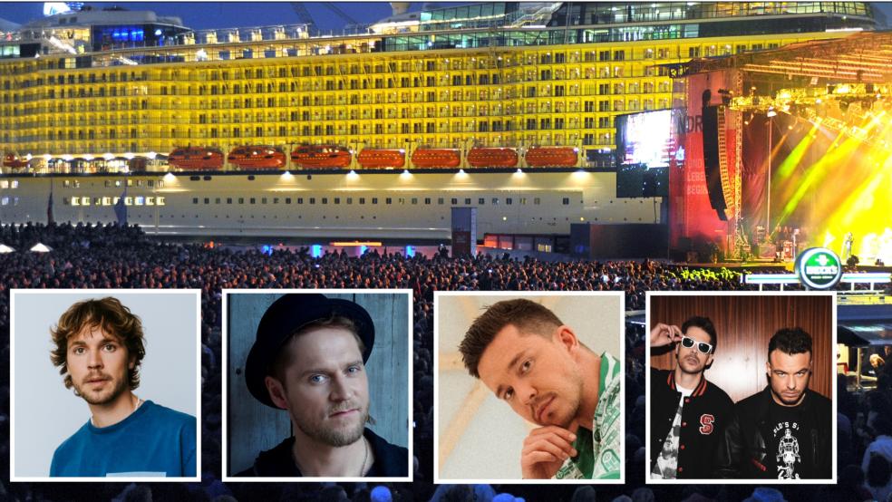 Auf dem Gelände der Meyer Werft geben sich im September Stars wie Felix Jaehn, Johannes Oerding, Nico Santos und SDP ein Stelldichein. © privat/RZ-Archiv