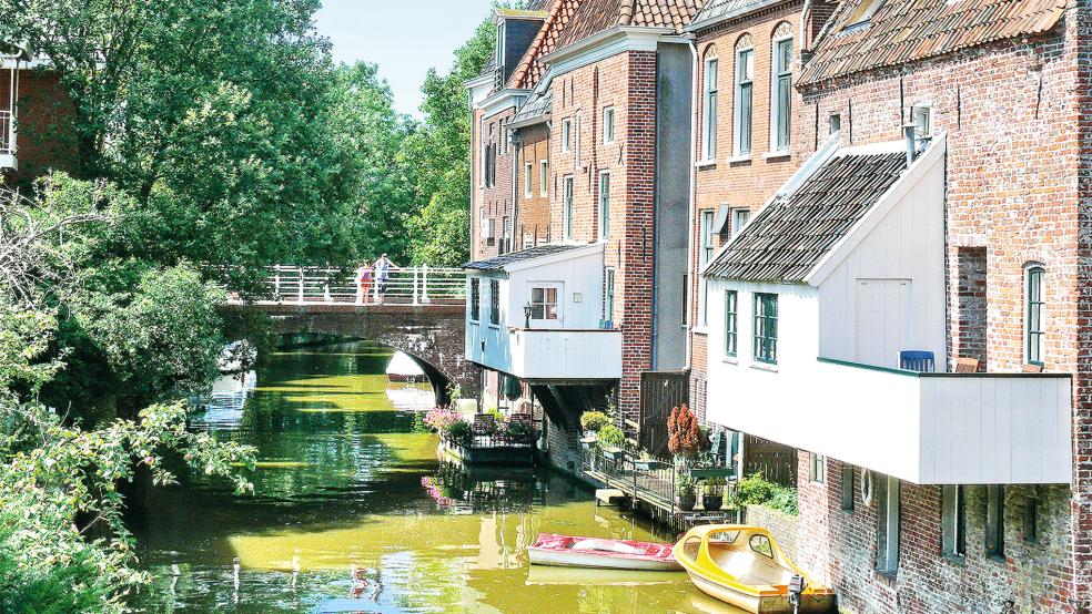 Die hängenden Küchen in Appingedam sind eines der Ausflugsziele.  © Foto: Dollart Route
