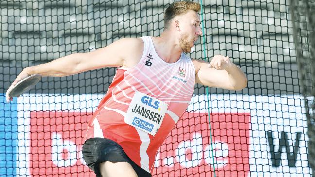 Ostfriese wird Vizemeister im Diskus