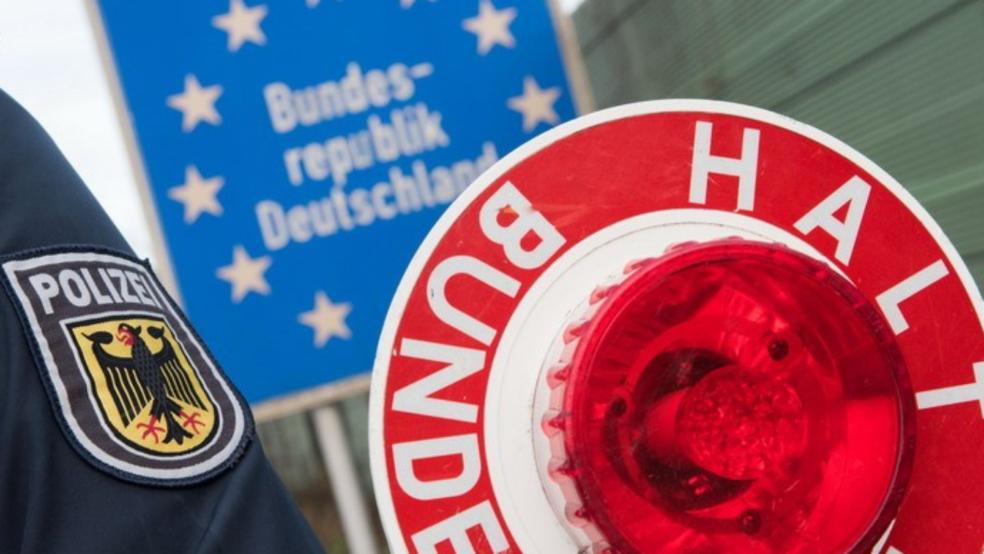 Am Grenzübergang bei Bunderneuland protestierten Landwirte auf niederländischer Seite gegen geplante Umweltauflagen. © Bundespolizei (Symbolbild)