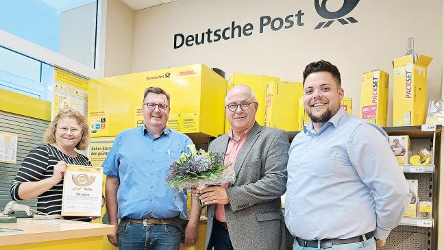 Postfiliale seit 25 Jahren bei Blank in Jemgum