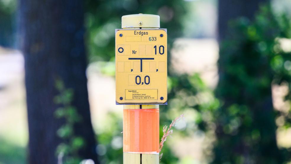 Der Fahrer eines Minibaggers hatte die Hauszuleitung eines Wohnhauses an der Gutshofstraße durchtrennt. © dpa (Symbolfoto)
