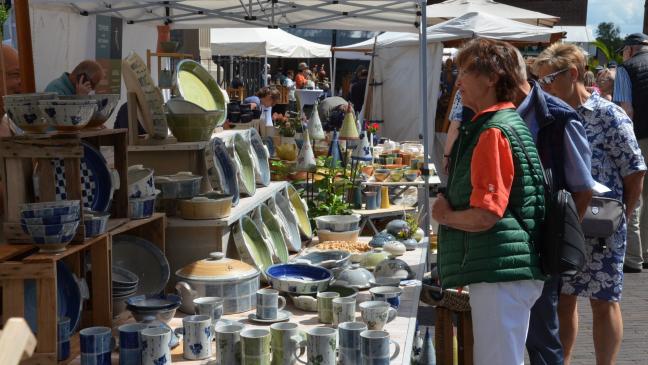 Töpfermarkt an altem Platz