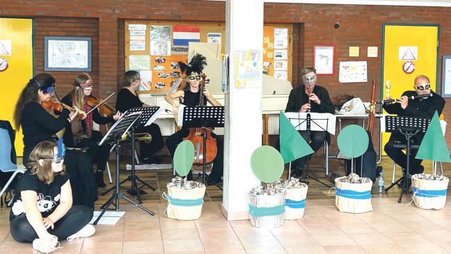 Kinder lernen Epoche des Barock kennen