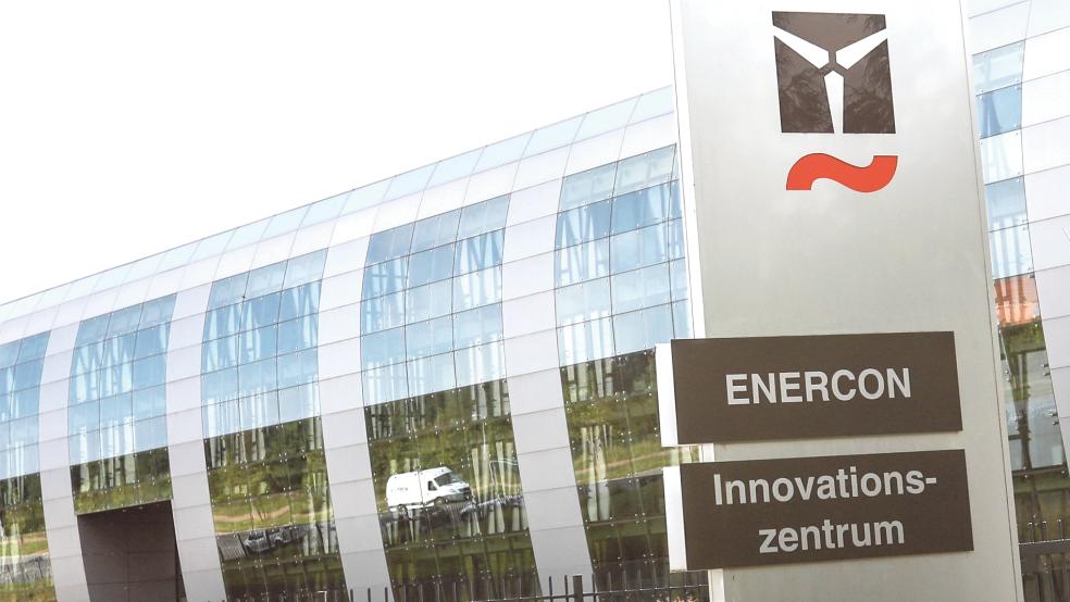 Sitz der Vorstandsetage des Windkraftunternehmens: Das »Innovationszentrum« von Enercon in Sandhorst.  © Foto: Banik