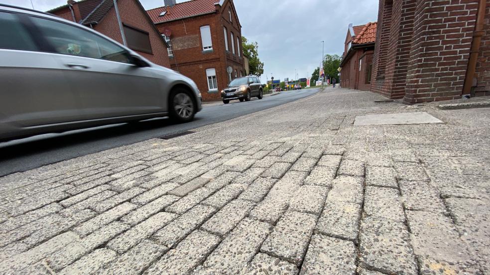 Vom Kreisel bis in Höhe Risiusstraße 11 soll die Kanalsanierung erfolgen. © Hanken