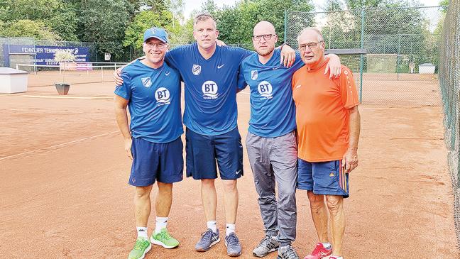 Herren 40 spielen unnötig Unentschieden