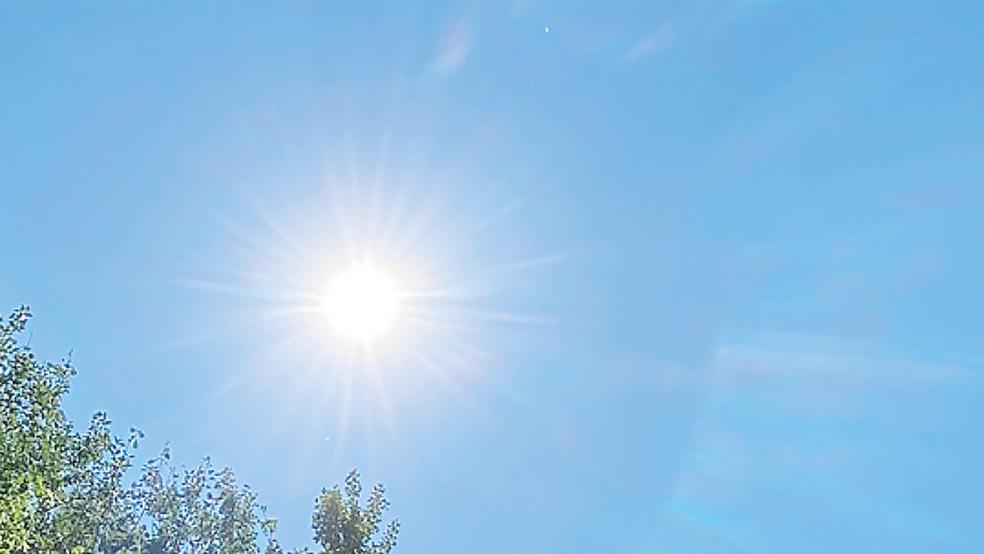 In der kommenden Woche könnte es Temperaturen von mehr als 30 Grad geben.  © Foto: Hanken