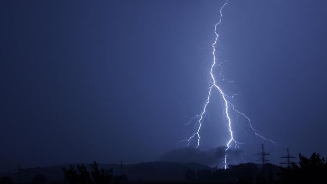 In Ostfriesland blitzt es besonders oft