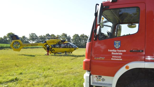 33-Jährige bei Unfall schwer verletzt