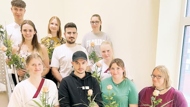 Marien-Hospital verabschiedet Azubis