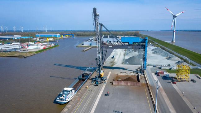 Letzte Umschlagbrücke wird gesprengt