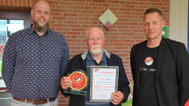 Wissmann ist schon 70 Jahre beim SV Ems