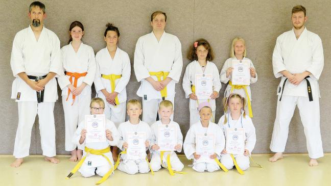 Gürtel für Karateka