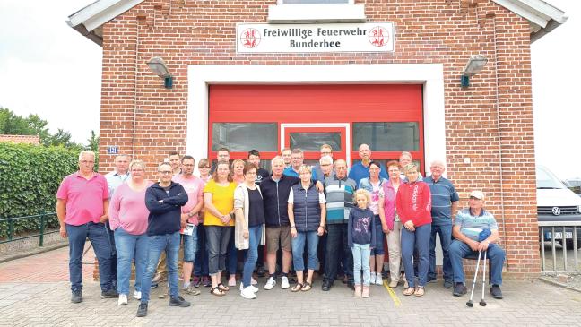 Bunderhee: Feuerwehr-Freundschaft feiert ein seltenes Jubiläum