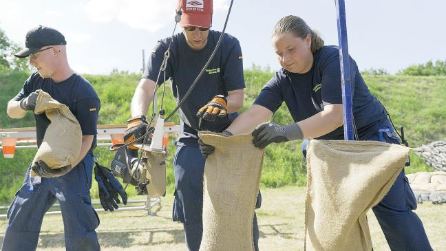 Das THW zeigt, was es drauf hat