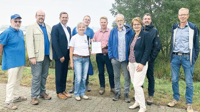 Öko-Station im Rheiderland in Sicht