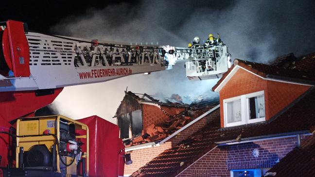 32-Jähriger stirbt bei Hausbrand