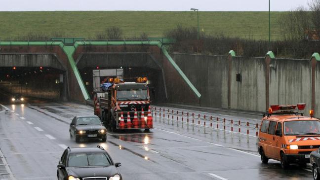 Emstunnel: Sperrung in beide Richtungen
